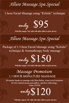 allure massage spa